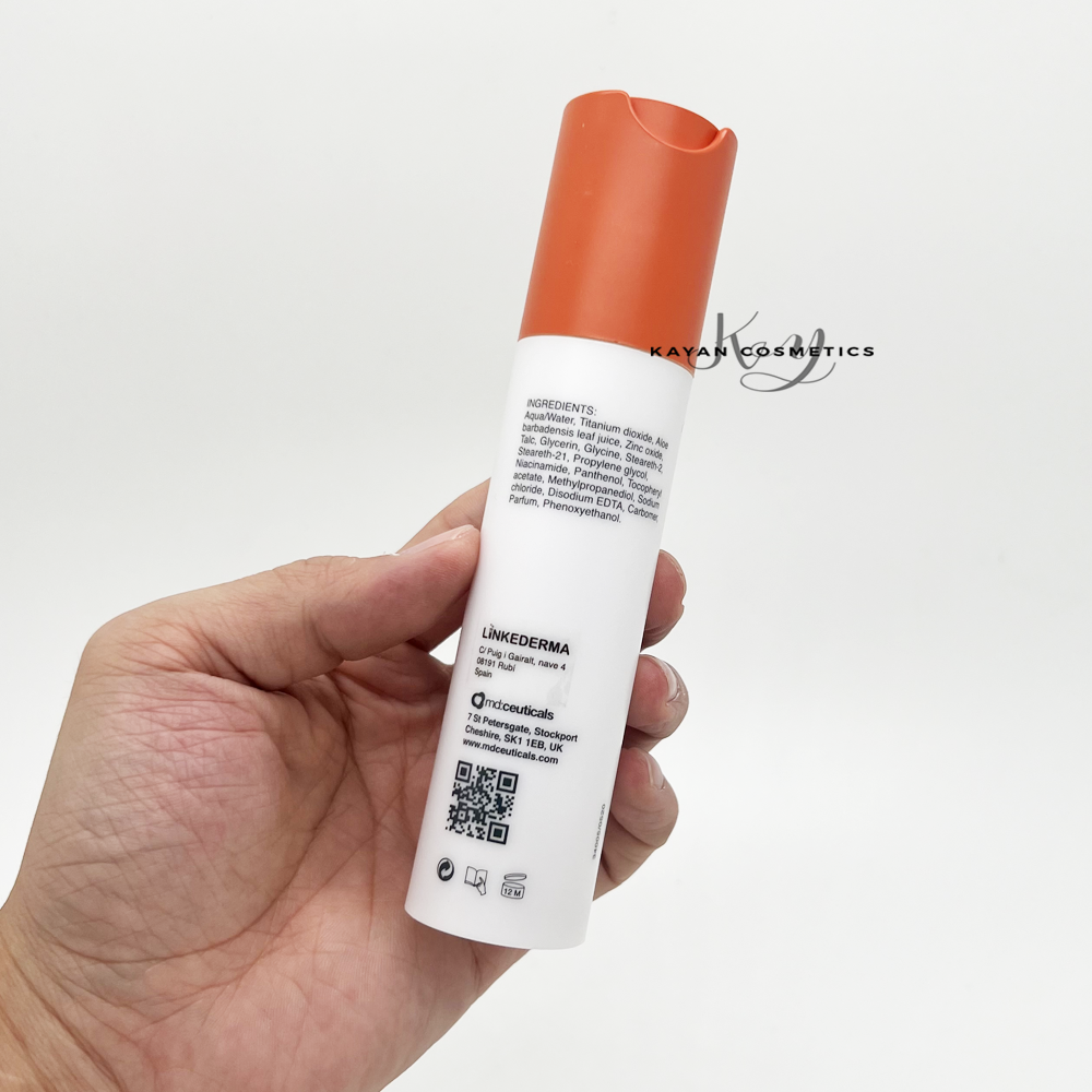 10/29日期英國 md:ceuticals 3D純物理防曬霜 SPF50+50ml mdceuticals 全物理抗氧防曬霜 3D Moisturizing Sunscreen Protection SPF50+ md ceuticals