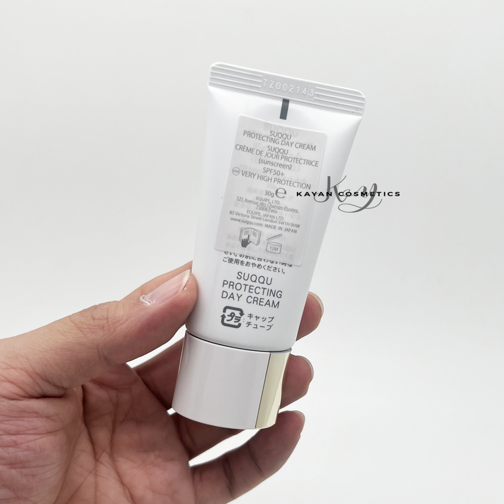 包順豐 日本 SUQQU 防曬隔離美容乳SPF50 30g白管金蓋 VERY HIGH
PROTECTION PROTECTING
DAY CREAM CREME DE JOUR
PROTECTRICE
