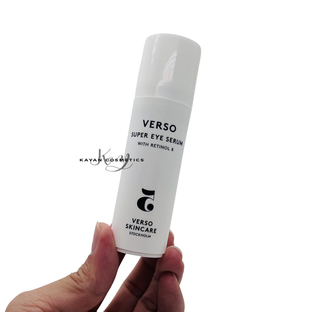 包順豐!!VERSO 5 JE SUPER
EYE SERUM WITH RETINOL 8倍抗老眼部精華抗皺緊致8倍視黃醇精華15ml