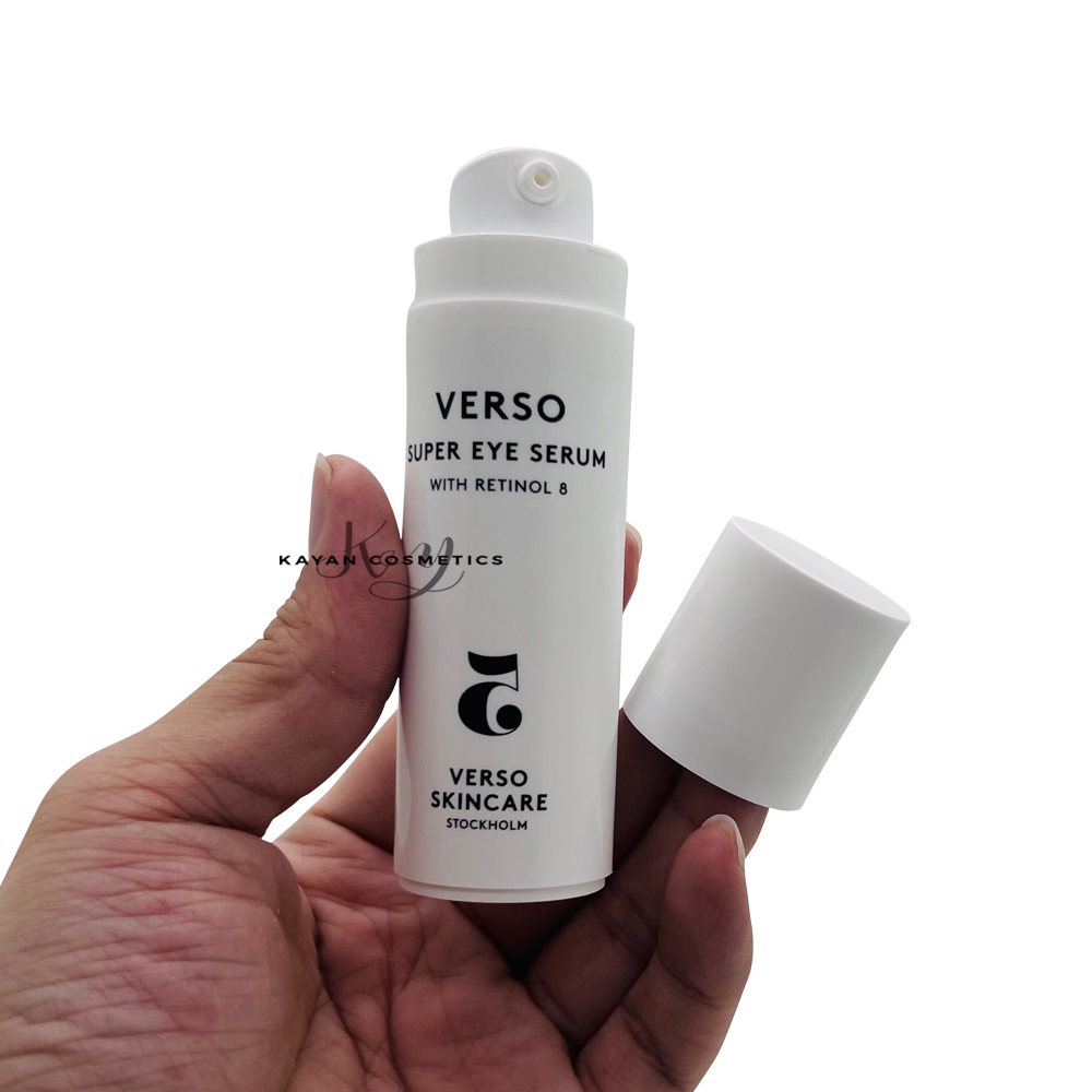 包順豐!!VERSO 5 JE SUPER
EYE SERUM WITH RETINOL 8倍抗老眼部精華抗皺緊致8倍視黃醇精華15ml