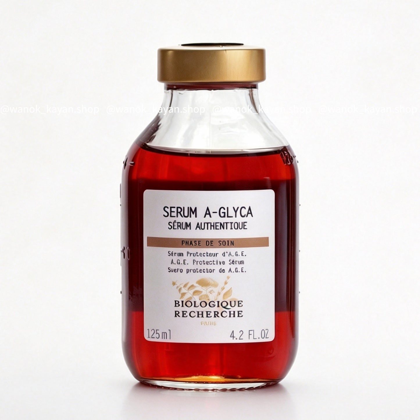 章小蕙推薦 包順豐 br Biologique Recherche BR 原液之謎Serum A-Glyca AG抗糖原液 125ml SERUM A-GLYCA SERUM AUTHENTIQUE