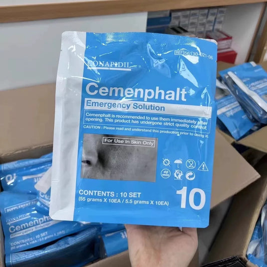 包順豐 韓國CONAPIDIL Cemenphalt 軟膜強化屏障補水保濕鎮定肌膚 Cemenphalf Emergency Solution 10 SET