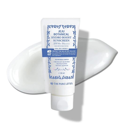 韓國 The Pure Lotus 濟州植物水漾防曬霜 50ml Jeju Botanical Hydro Boost Sunscreen