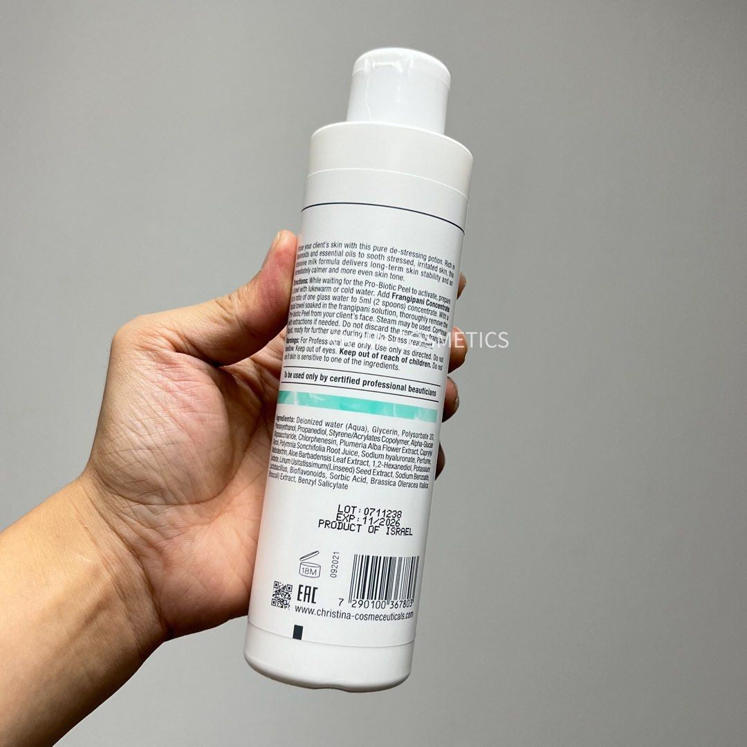 日期2027 包順豐 以色列 Christina 4號乳酸菌肌底液 4號乳酸菌肌底液 300ml UNSTRESS 4 FRANGIPANI CONCENTRATE