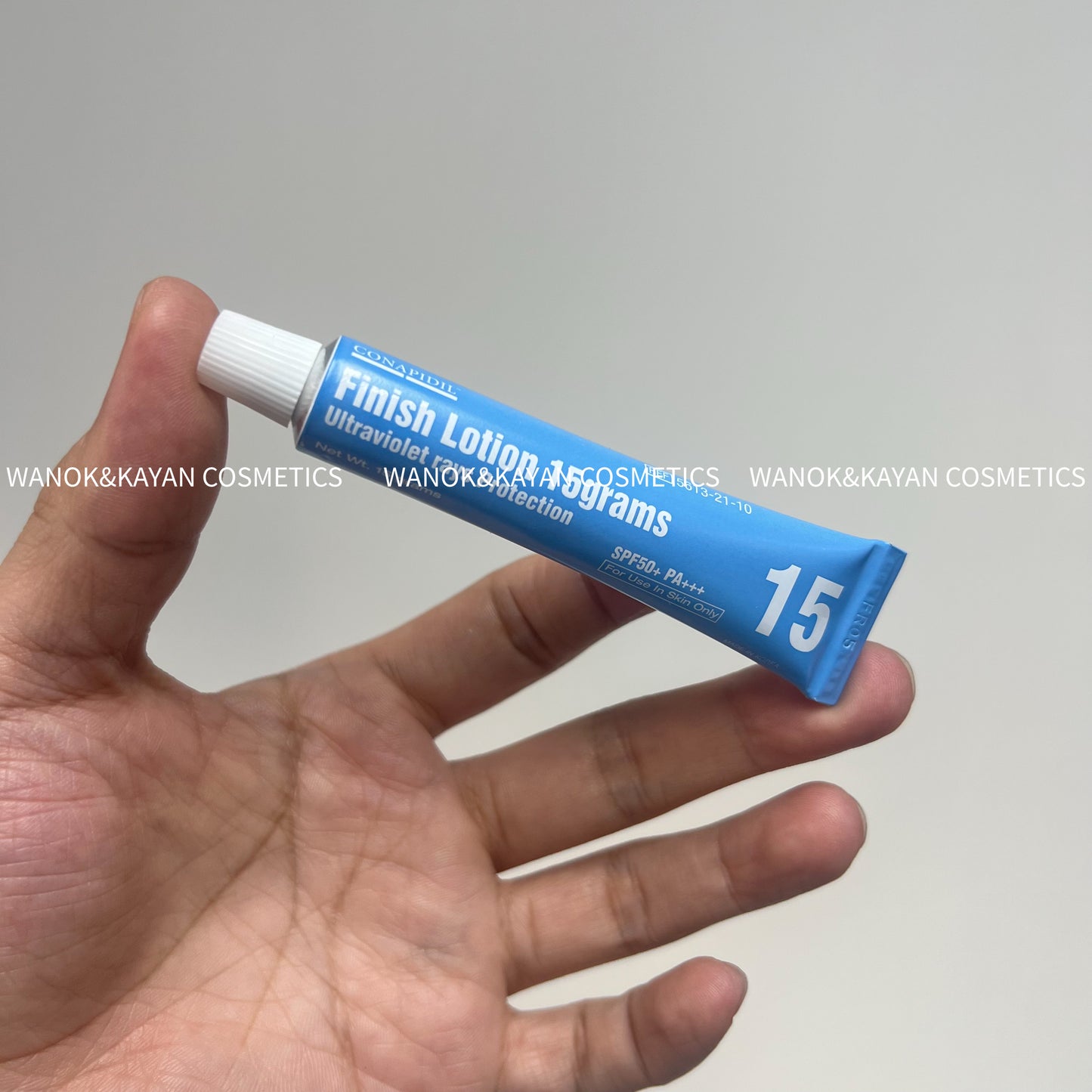 包順豐 韓國院線 CONAPIDIL 神經氨酸防曬乳15g  Finish Lotion 15grams SPF50+ PA+++