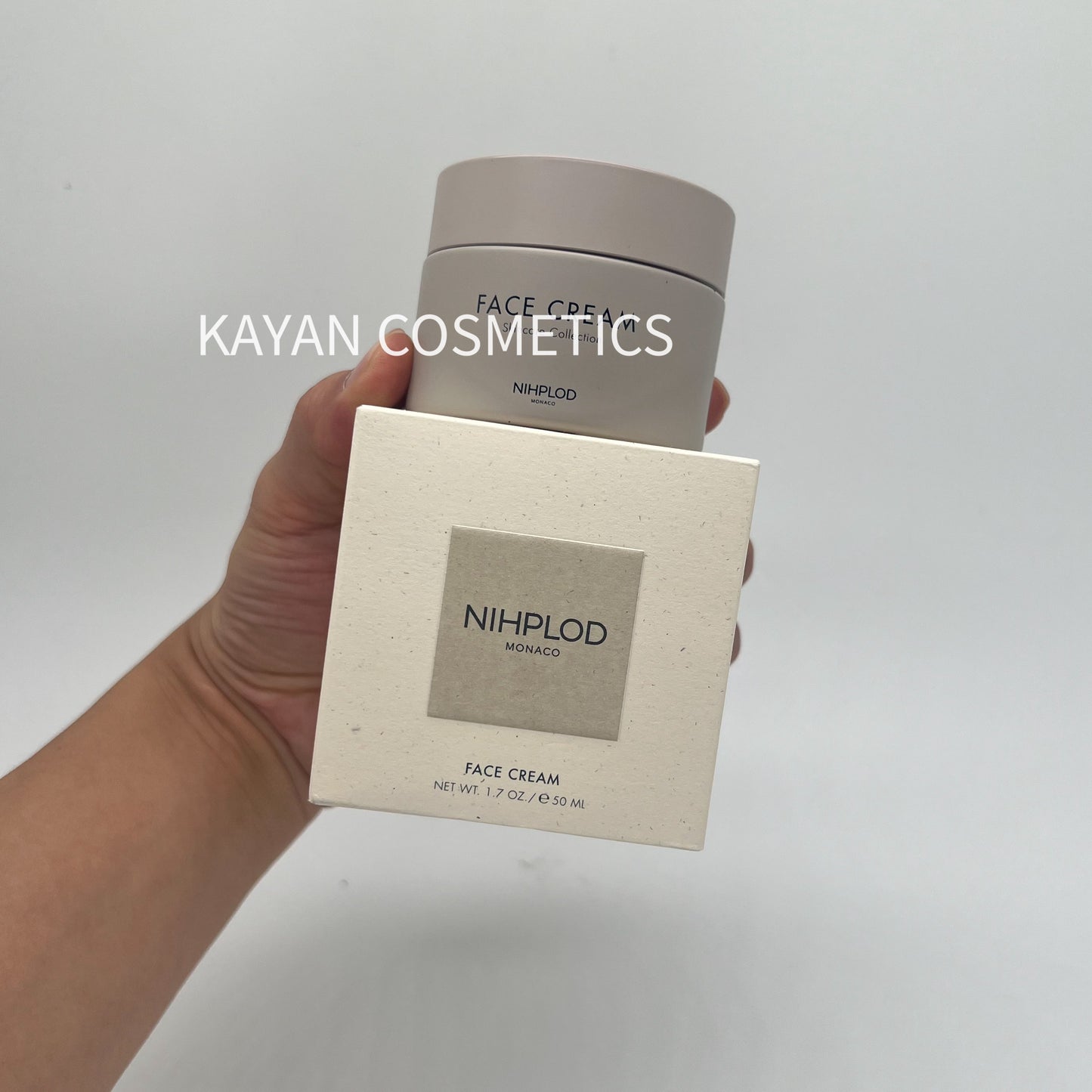 包順豐 摩納哥 NIHPLOD 恆採修護面霜50ml 修復增強皮膚屏障敏感肌舒緩補水 FACE CREAM FACE CREAM Skincare Collection Nihplod Face Cream 恆采修護面霜 50ML