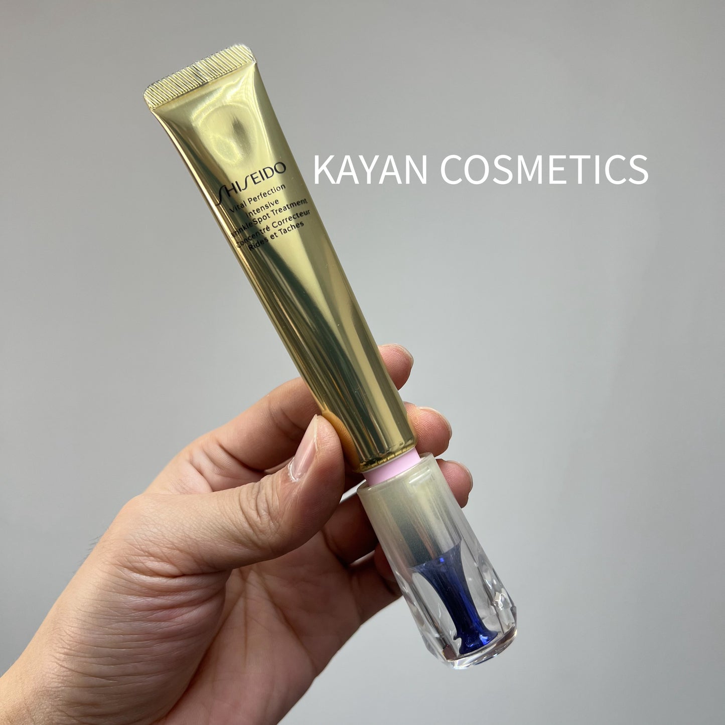 包順豐 純A小針管眼霜 新版 資生堂 悅薇 SHISEIDO 智感塑顏抗皺霜20ml 淡紋緊致 VITAL PERFECTION Intensive WrinkleSpot Treatment 重點抗皺亮白修護乳霜