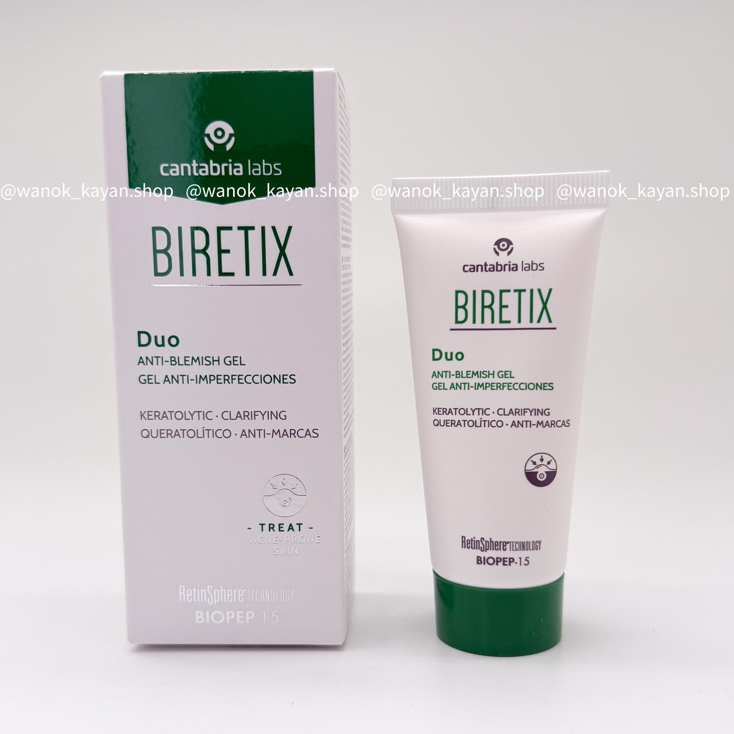 西班牙 Cantabria Labs BIRETIX Duo 煥膚雙效抗痘凝膠30ml BIRETIX Duo Anti-Blemish Gel