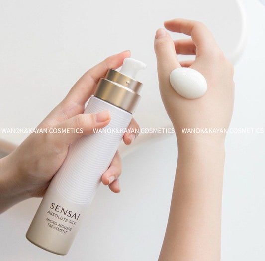 包順豐 SENSAI 絲光溢彩絲璨澄光碳酸化妝水 90ml AS精華水 SENSAI ABSOLUTE SILK MICRO MOUSSE TREATMENT