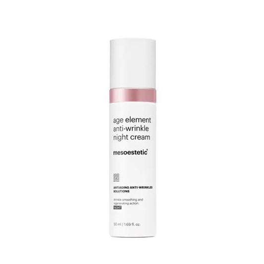 包順豐 西班牙 Mesoestetic 美斯蒂克age element淡紋晚霜保濕面霜50ml age element anti-wrinkle night cream