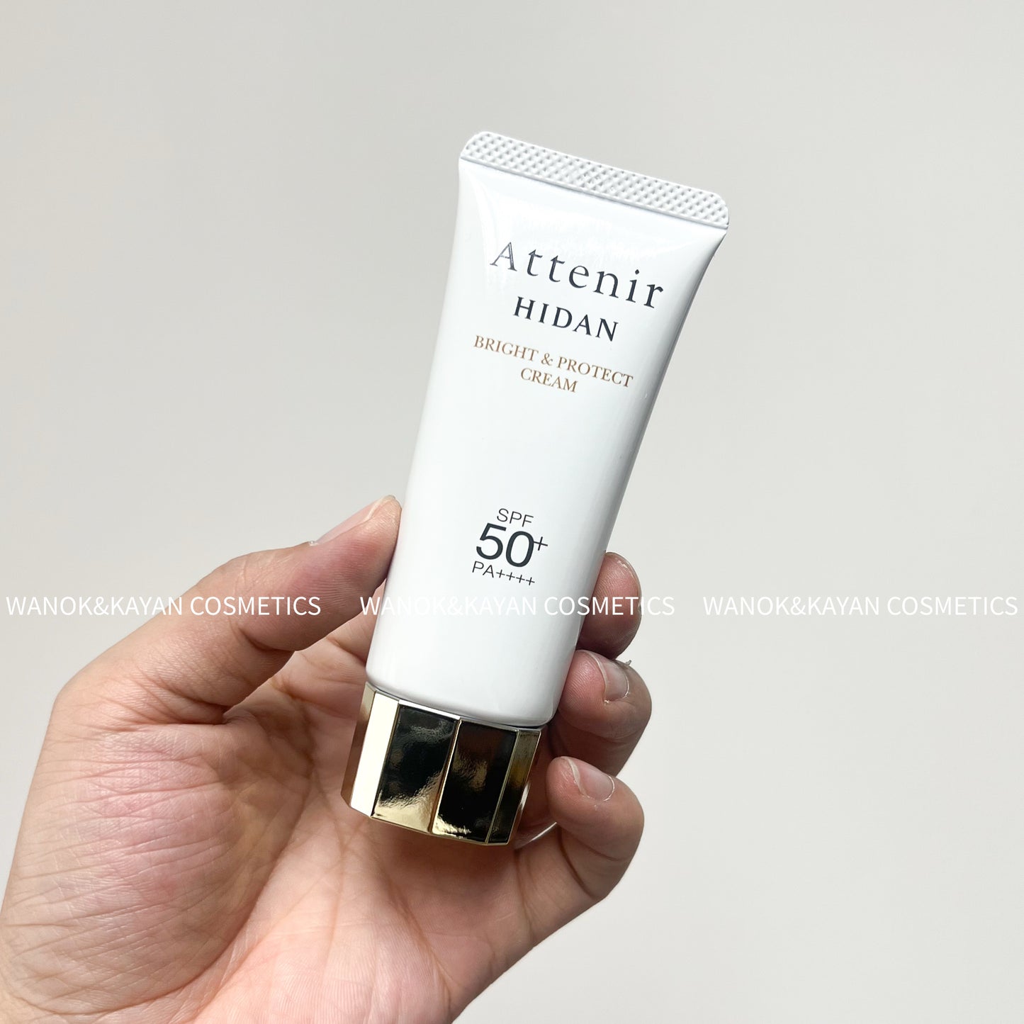 包順豐 日本 ATTENIR 艾天然 防曬霜 防紫外線 抗藍光 40g Attenir HIDAN BRIGHT & PROTECT CREAM  新版日本attenir艾天然防曬隔離霜40g