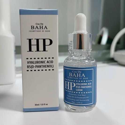 包順豐 Cos De BAHA HP維生素B5精華液30ml 高保濕鎖水敏感肌修復泛紅滋潤補水 HYALURONIC ACID B5(D-PANTHENOL)