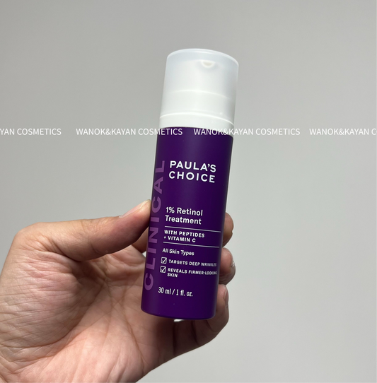 1%A醇 包順豐 美國 paulas choice 寶拉珍選  1%A醇逆齡精華乳 1%視黃醇 a醇 retionl 30ml。1% Retinol Treatment WITH PEPTIDES + VITAMIN C All Skin Types。paula‘s choice 、 paulas choice 、寶拉珍選 、PAULA'S CHOICE、