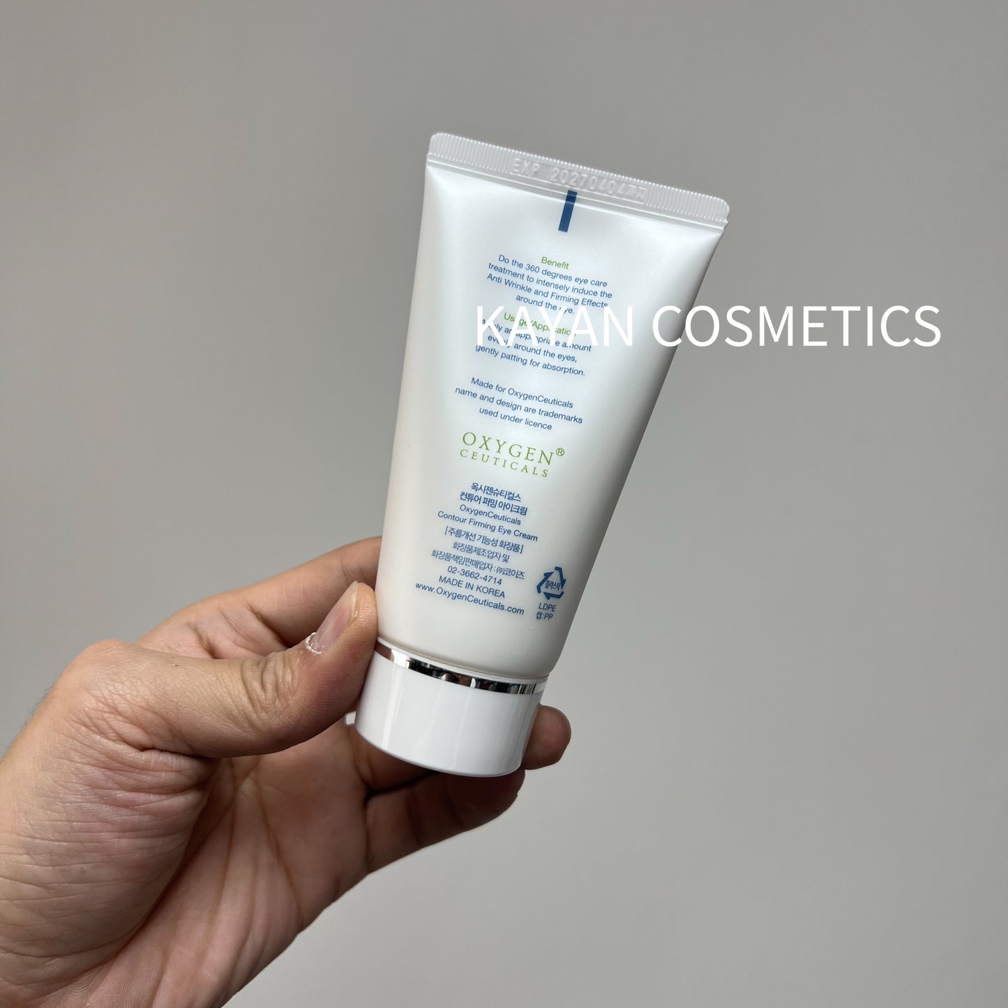 包順豐 韓國 OxygenCeuticals 鎖氧眼霜 Contour Firming Eye Cream 70ml  Contour Firming Eye Cream 360° Eye Care Treatment Anti Wrinkle & Firming Effects  Oxygen Ceuticals