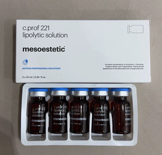 包順豐 Mesoestetic 緊致縮脂素 221精華 c.prof 221 lipolytic solution 5 x 10 ml