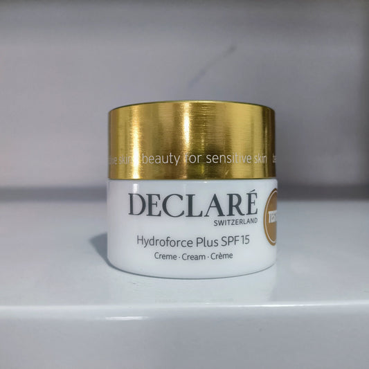 包順豐 瑞士 declare 迪凱莉 新款水盈保濕面霜50ml日霜SPF15補水亢老 Hydroforce Plus SPF 15 Creme • Cream • Crème