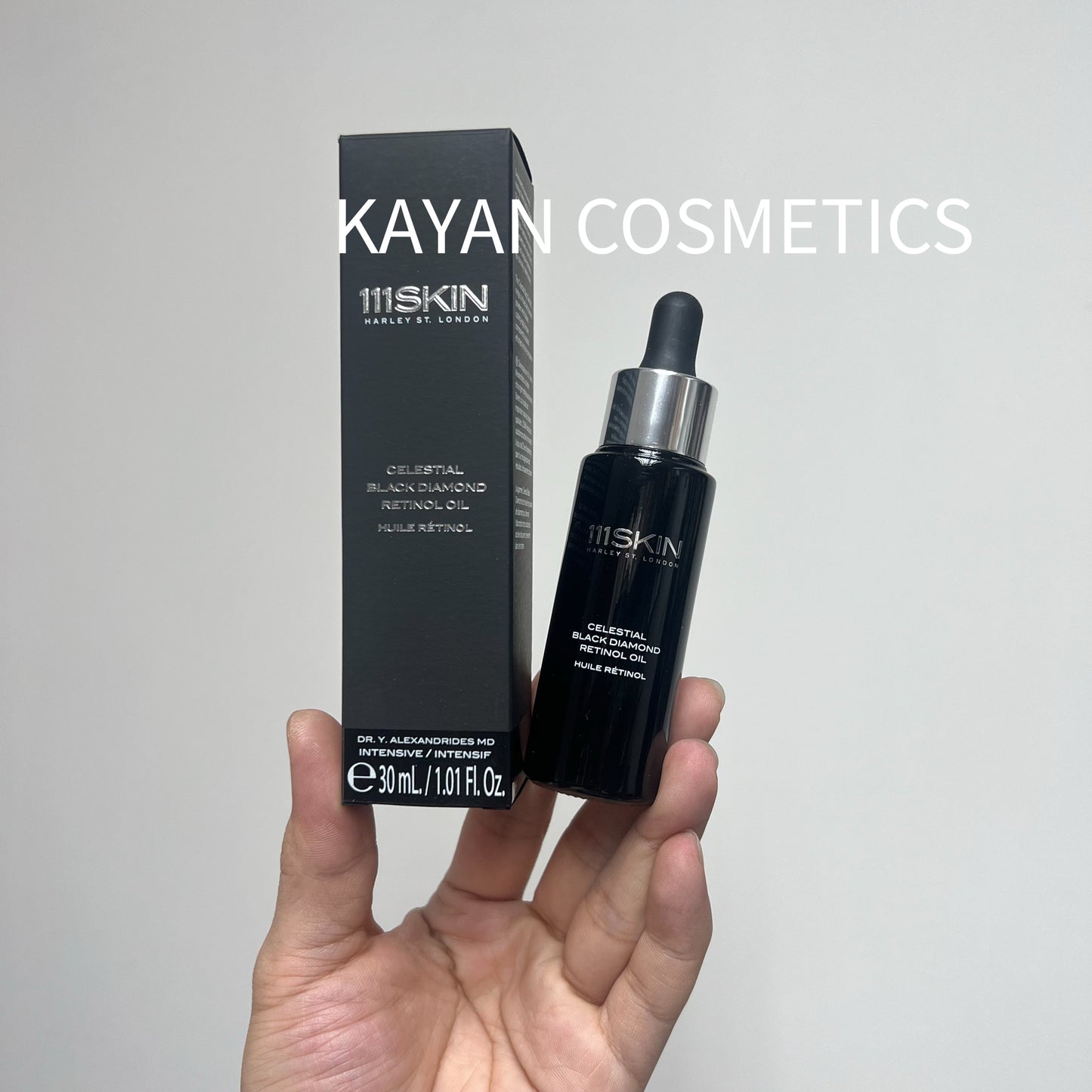 包順豐 111skin 黑鑽高濃度1%視黃醇面部精華油30ml 修復抗老緊致 CELESTIAL BLACK DIAMONO RETINOL OIL