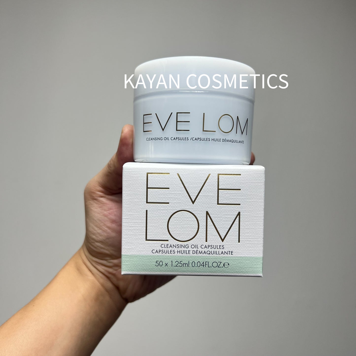 包順豐 EVE LOM 膠囊卸妝油煥採潔顏油50粒清潔保濕養膚早晚可用 CLEANSING OIL CAPSULES 卸妝淨膚精油膠囊 50粒  EVELOM