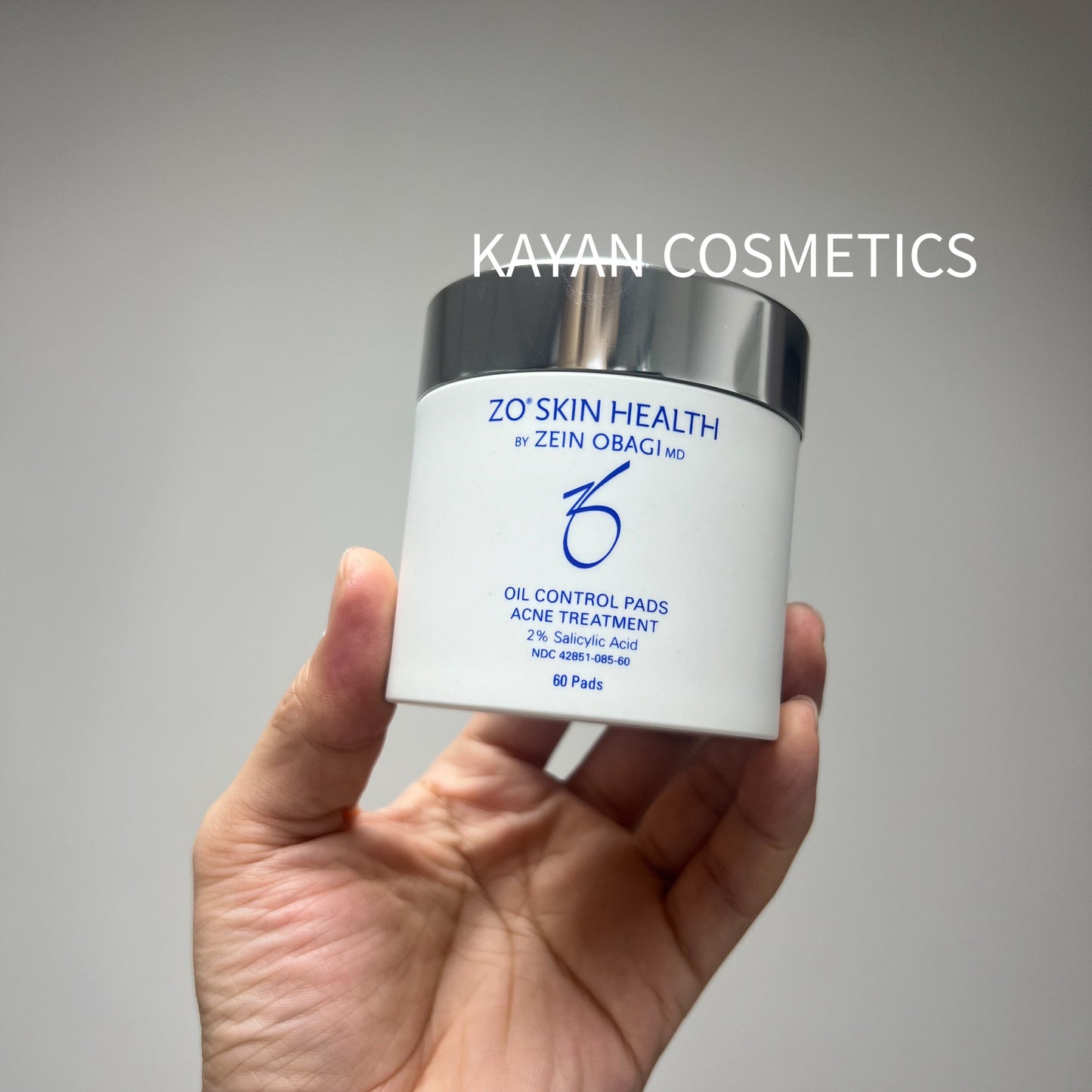 27日期 控油爽膚棉 包順豐 美國ZO skin health Oil Control Pads 水楊酸抗菌控油爽膚棉 60片 ZOskin