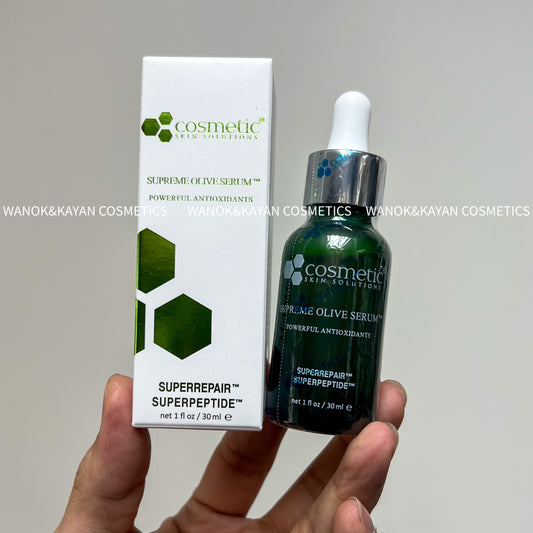 包順豐 抗炎+修護+抗氧化  美國 CSS 橄欖積雪草精華30ml 油敏痘肌 SUPREME OLIVE SERUM 30ml  Cosmetic Skin Solution CsS  去痘痘暗瘡