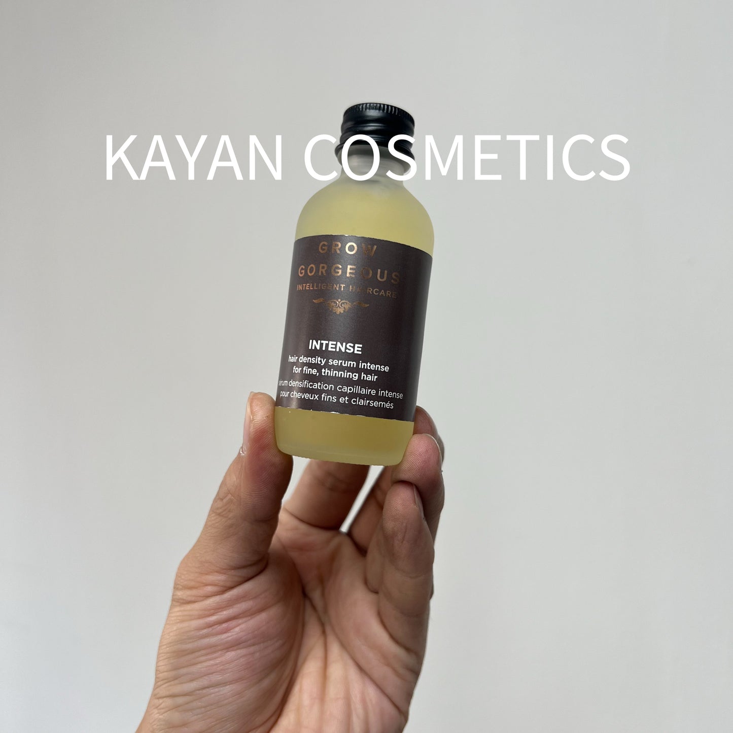 包順豐 英國 Grow Gorgeous 神奇防脫生髮頭皮精華加強版 60ml 增髮生髮頭皮精華 INTENSE hair density serum intense for fine, thinning hair  00000