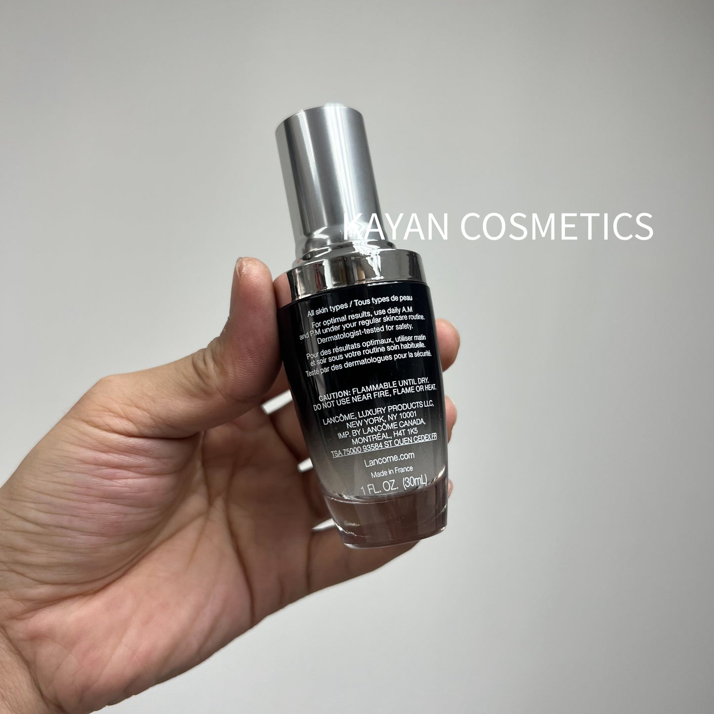 包順豐 Lancome 蘭蔻 第二代小黑瓶肌底精華液 蘭蔻小黑瓶面部精華液 修護肌底液 LANCOME ADVANCED GENIFIQUE 30ml LANCOME