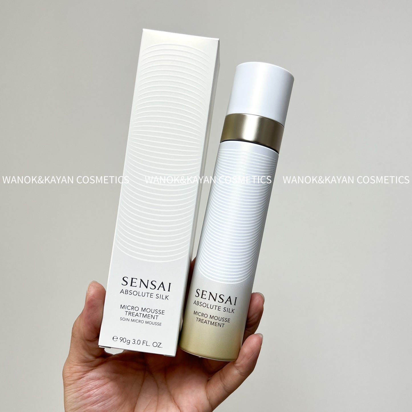 包順豐 SENSAI 絲光溢彩絲璨澄光碳酸化妝水 90ml AS精華水 SENSAI ABSOLUTE SILK MICRO MOUSSE TREATMENT
