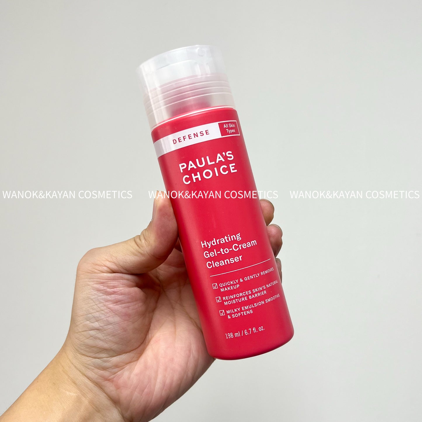 包順豐 paulas choice 寶拉珍選  PAULA'S CHOICE 全能防禦潔面凝膠 198ml  Hydrating Gel-to-Cream Cleanser 198ml