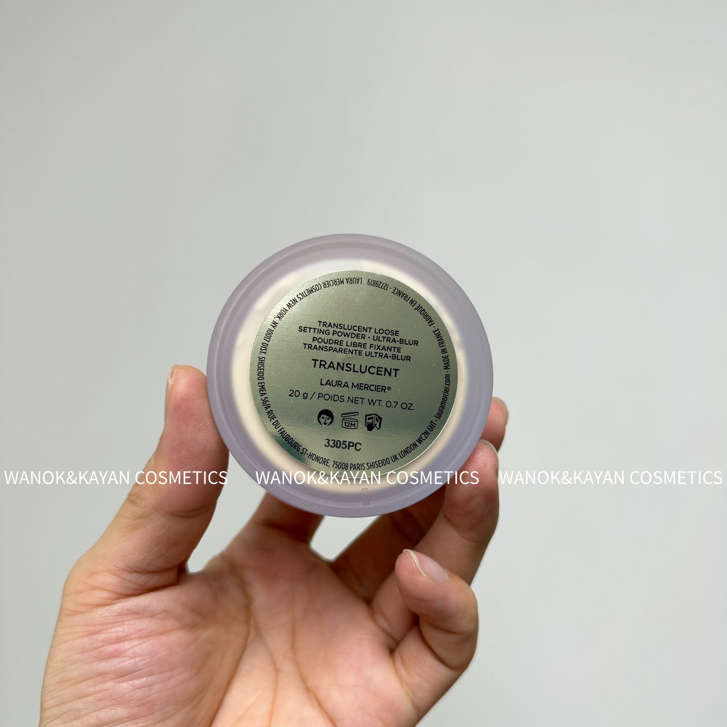 新版 包順豐 Laura Mercier LM羅拉 粉蓋散粉20g柔光霧面定妝 半透明蜜粉 LAURA MERCIER TRANSLUCENT LOOSE SETTING POWDER ULTRA-BLUR 20g