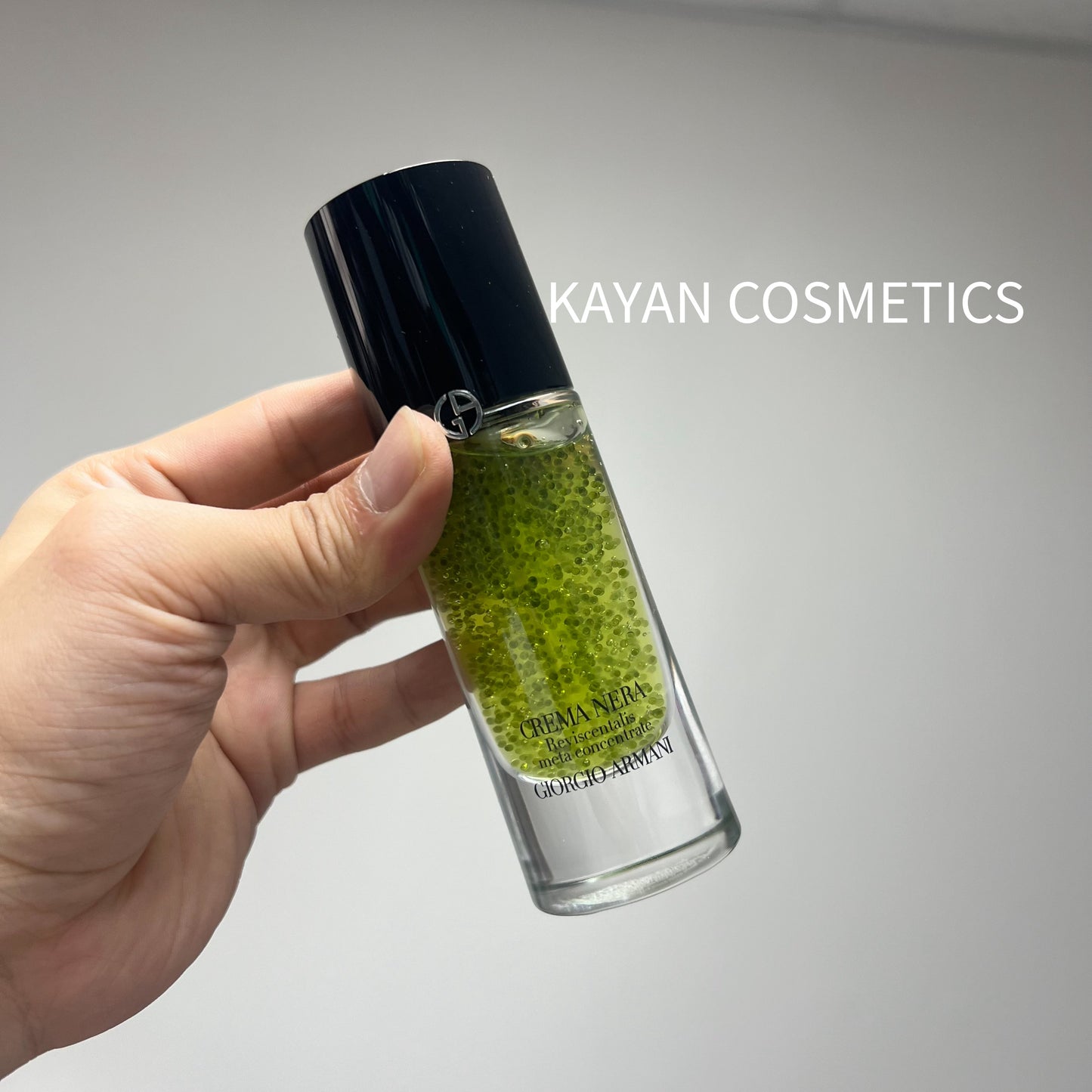 包順豐 法國 Armani 阿瑪尼 極致再生全效修護精華 黑鑰匙綠精華30ml修護膚舒緩緊致提亮改善暗沉抗皺 CREMA NERA。GIORGIO ARMANI / 阿瑪尼