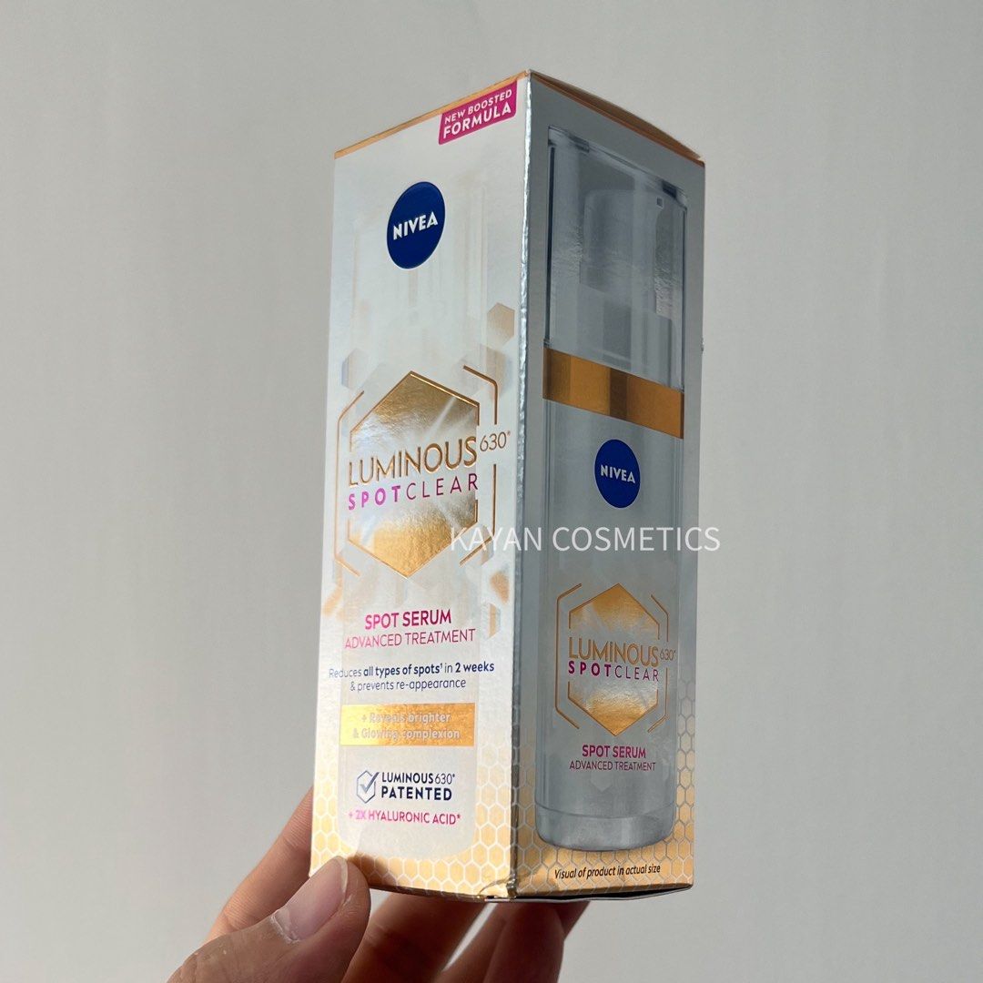 包順豐 NIVEA 妮維雅 630煥白精華淡化痘印30ml LUMINOUS 630 SPOTCLEAR INTENSIVE TREATMENT SERUM 30ml