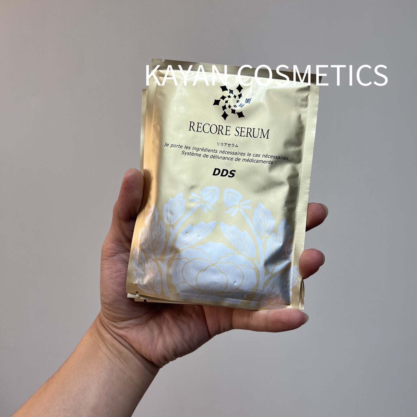 包順豐 日本 RECORE SERUM DDS MASK 1盒5片 RECORE SERUM   幹細胞 DDS小星星凍幹絮修複面膜