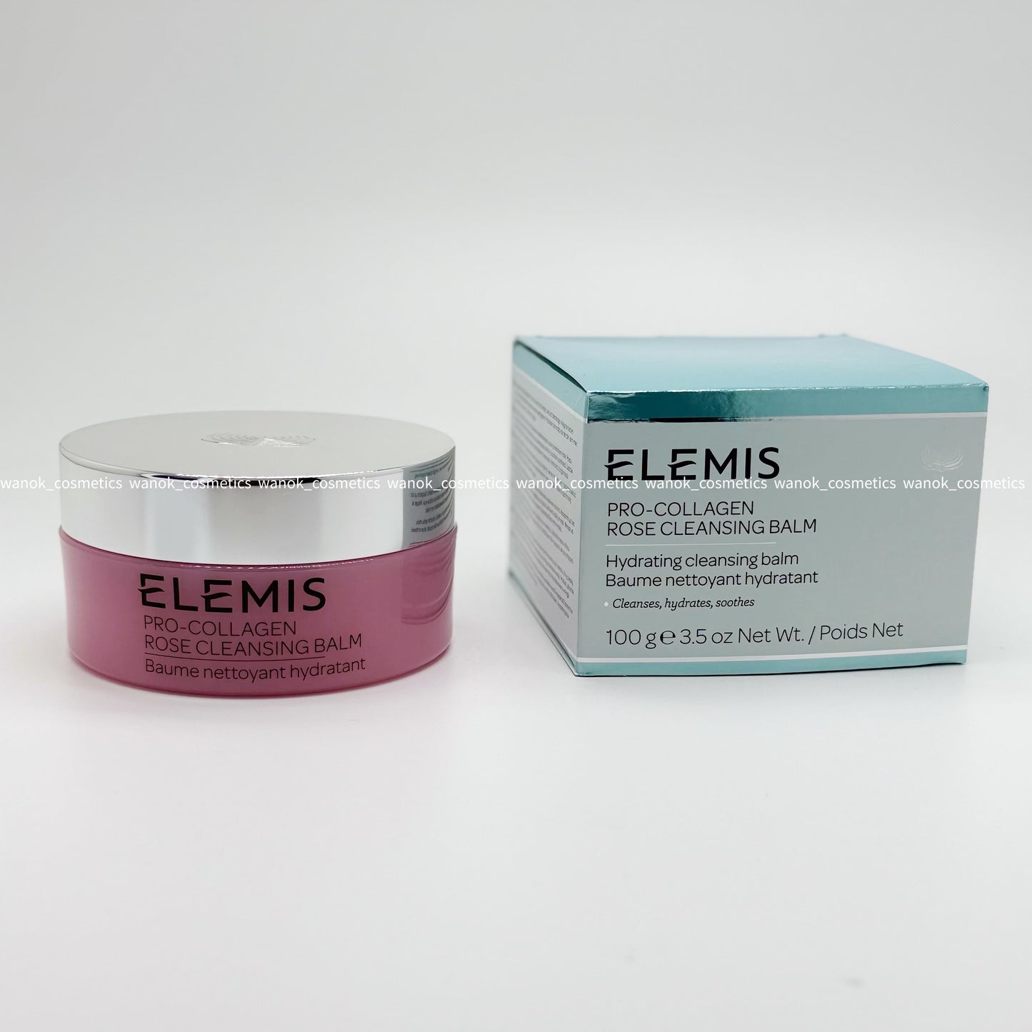 新版 包郵 elemis 艾麗美 海洋臻萃粉色玫瑰卸妝膏100g 敏感肌專用清潔 ELEMIS PRO-COLLAGEN ROSE CLEANSING BALM
