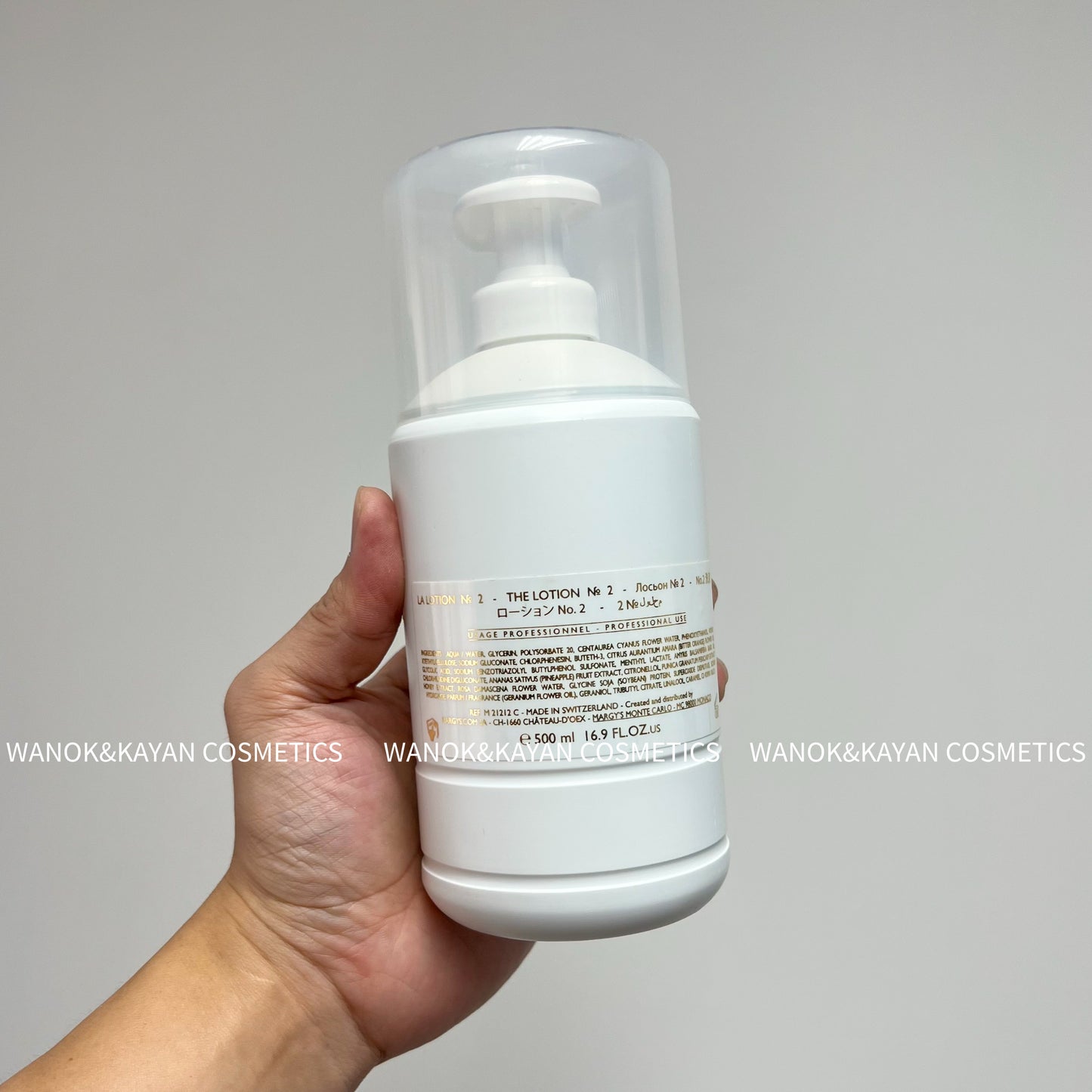 包順豐 Margy's Margys Monte Carlo The Lotion N2 pro 500ml  Margy's Monte Carlo 奢華液2號 500ml