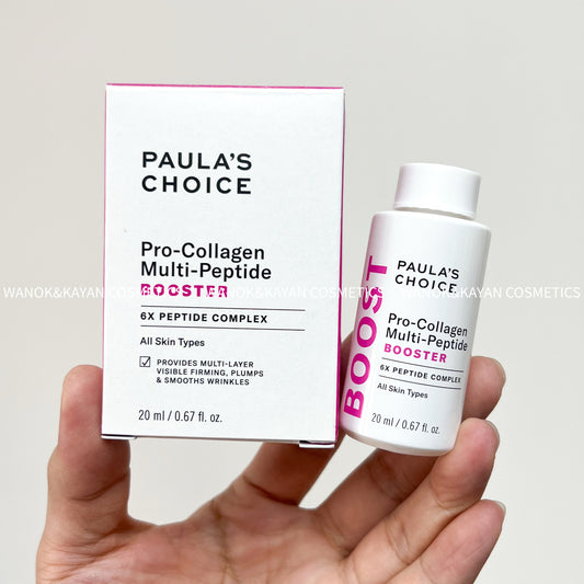包順豐 PAULA'S CHOICE 高效胜肽膠原緊緻精萃 寶拉珍選 膠原蛋白多肽精華20ml  新品抗皺保濕修復。Pro-Collagen Multi-Peptide BOOSTER 6X PEPTIDE COMPLEX   PAULAS CHOICE  。paula‘s choice 、 paulas choice 、寶拉珍選 、PAULA'S CHOICE、
