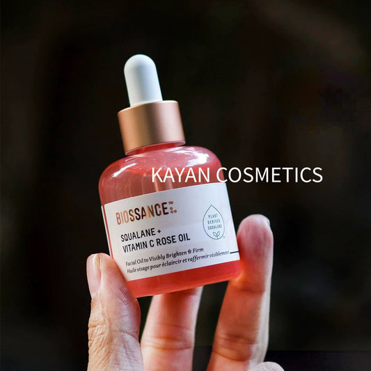 包順豐 美國 biossance 玫瑰油vc角鯊烷保濕滋潤抗氧化精華油30ml BIOSSANCE Squalane + Vitamin C Rose Oil