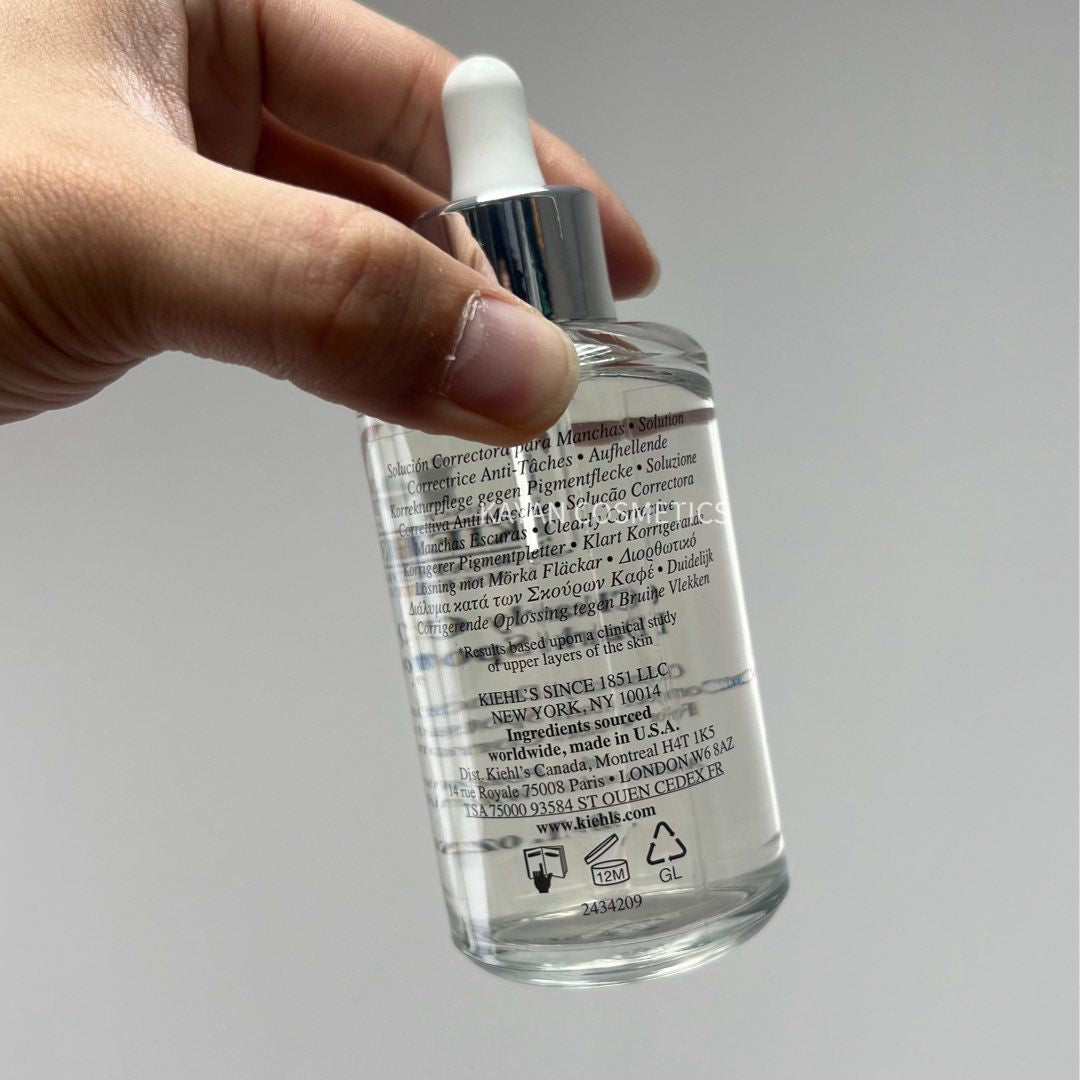 115ml 包順豐 Kiehl's Kiehls 科顏氏 Clearly Corrective Dark Spot Solution美白淡斑精華 集煥白均衡亮膚淡斑精華 美白淡印 kiehl's 科颜氏