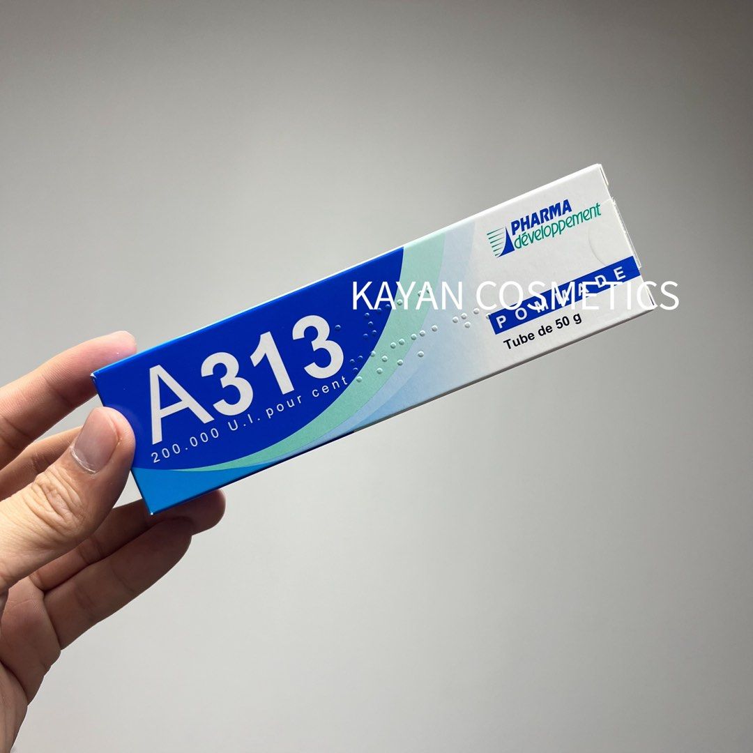 包順豐 法國 A313 Vitamin A pommade Avibon 維生素A酸視黃醇面霜50g   PHARMA developpement  POMMADE