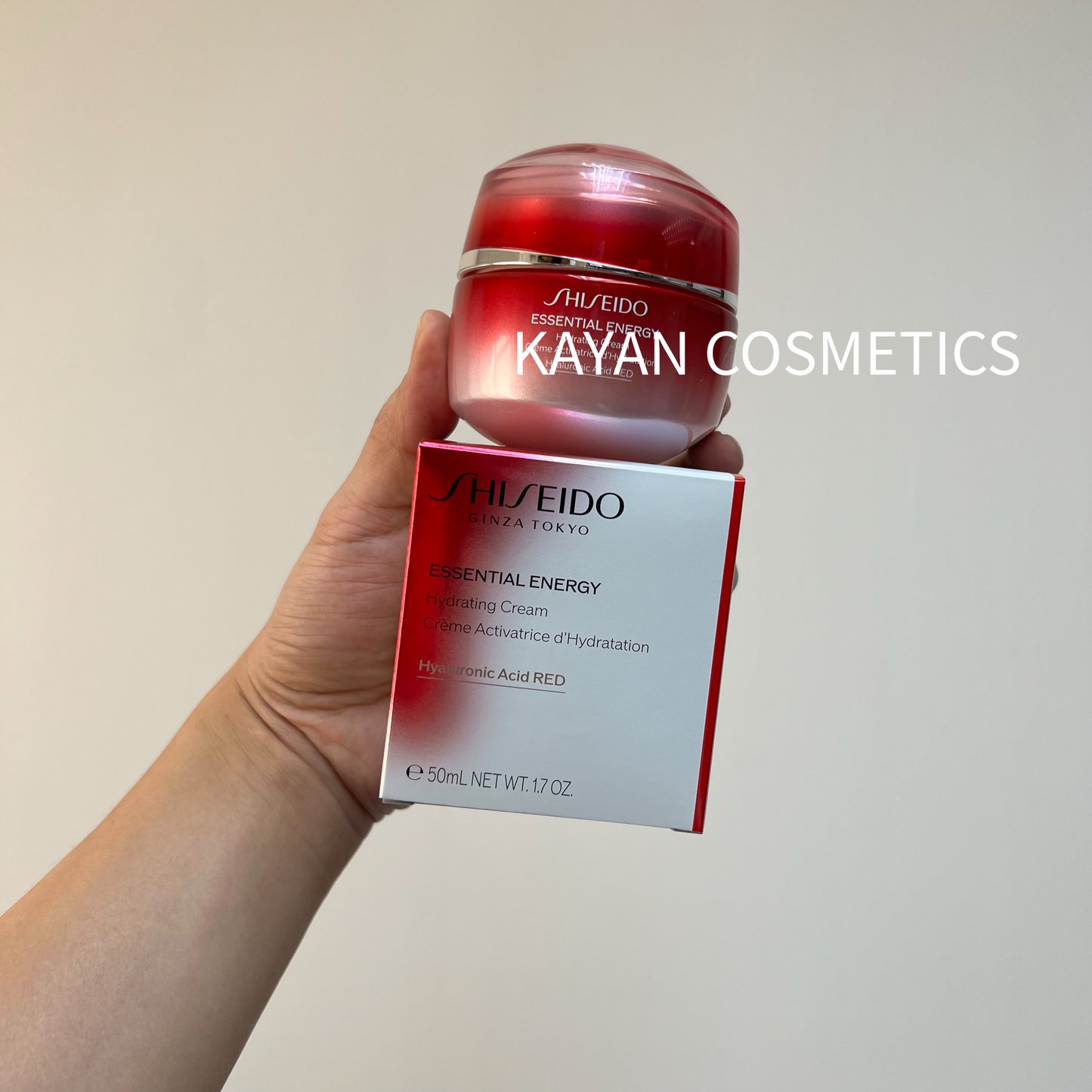 包順豐 Shiseido / 資生堂 鮮潤賦活透潤霜50ml 基礎保濕面霜水氧霜補水  ESSENTIAL ENERGY Hydrating Cream SHISEIDO 肌源補水乳霜 50ml
