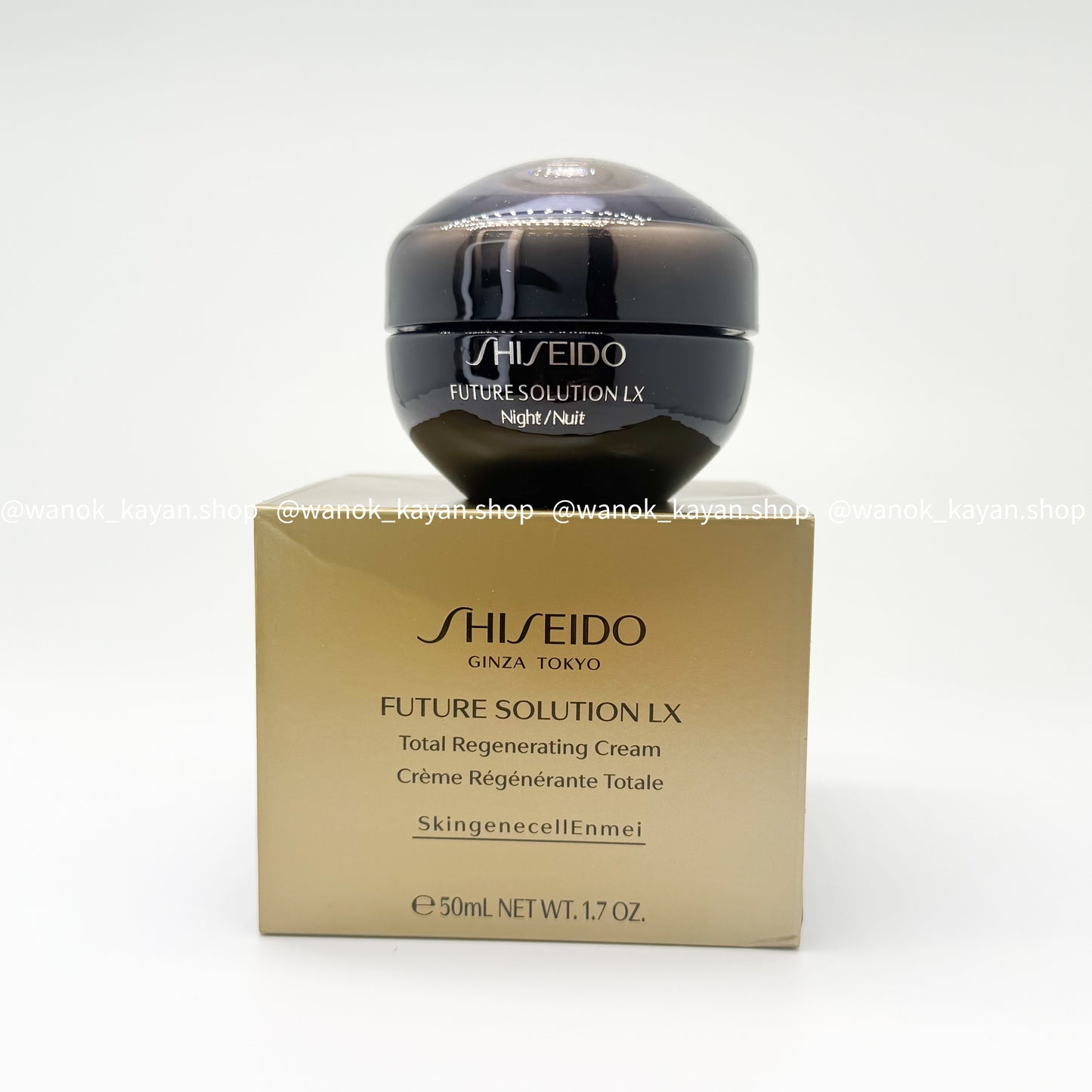 資生堂 Shiseido FUTURE SOLUTION LX 時空琉璃御藏晚霜 50ml  FUTURE SOLUTION LX Total Regenerating Cream Creme Regenerante Totale SkingenecellEnmei