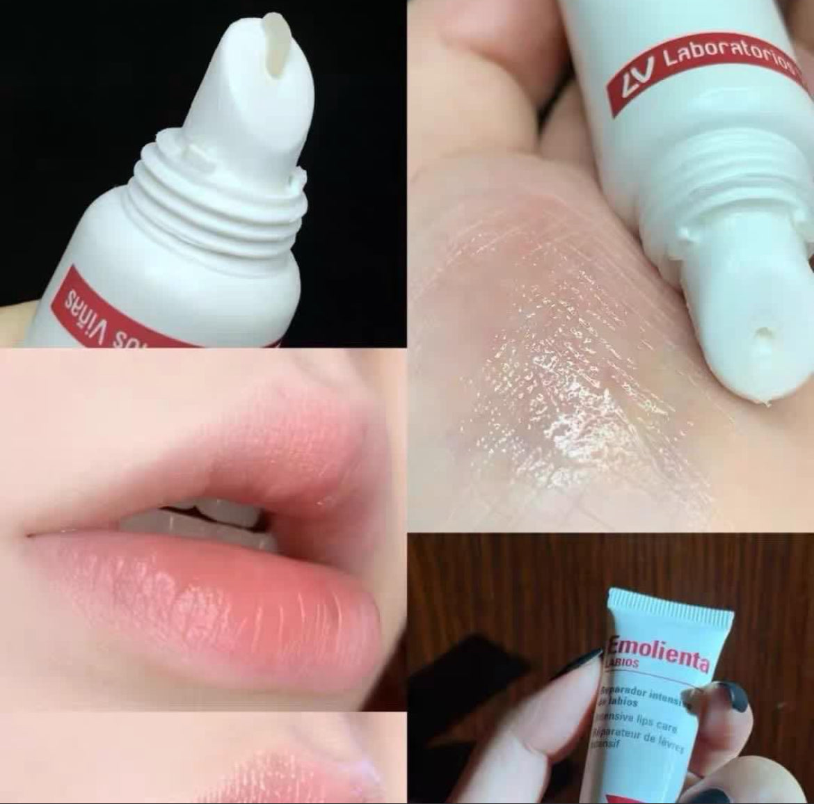 包順豐 西班牙 Vinas Emolienta LABIOS lips 冰淇淋奶油潤唇膏 15ml