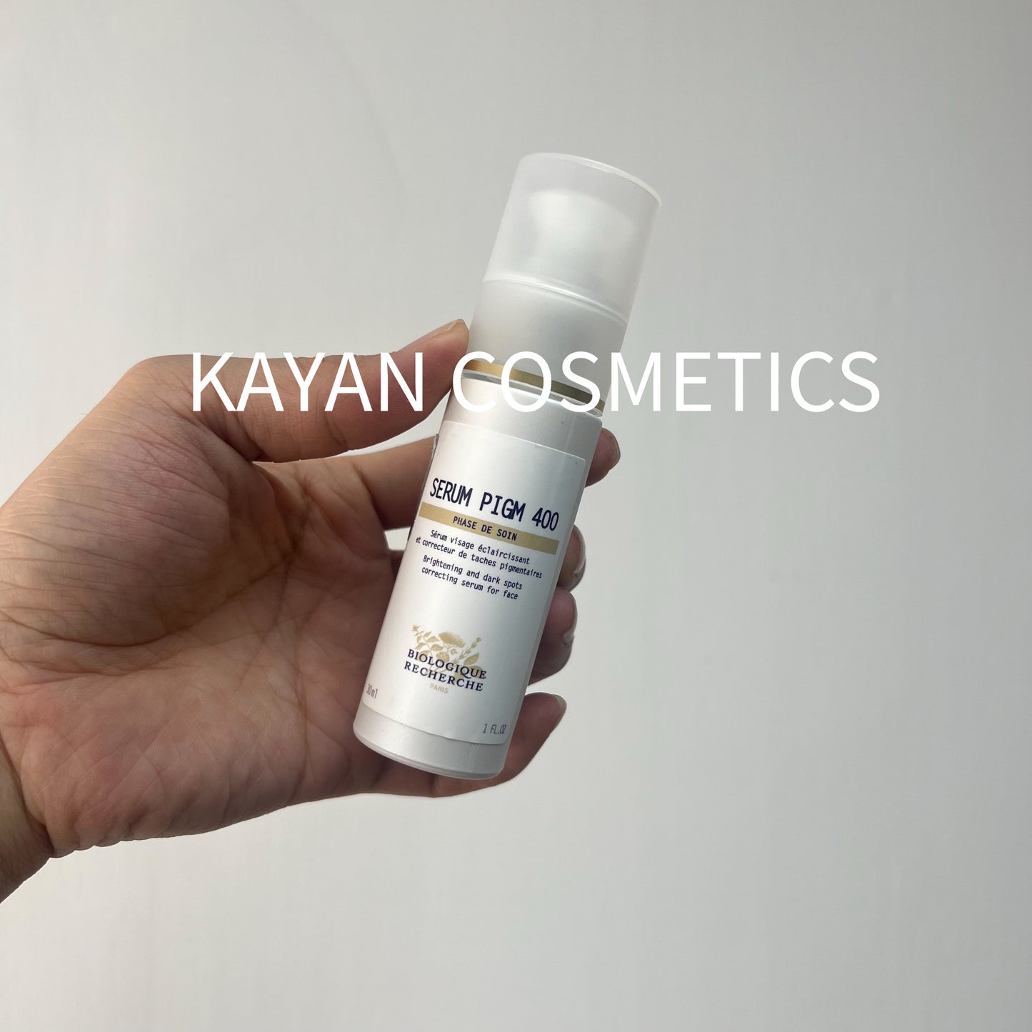 包順豐 原液之謎 法國 BR Biologique Recherche SERUM PIGM 400亮膚煥顏精華30ml 100ml 美白淡斑抗老化 SERUM PIGM 400 美白·光澤·抗斑精華液 30ml