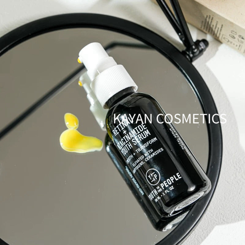 包順豐 美國 Youth To The People 視黃醇+煙酰胺YTTP夜間精華30ml去黃提亮 RETINAL + NIACINAMIDE YOUTH SERUM SMOOTH + TRANSFORM ELEVATED WITH ADAPTOGENS, CERAMIDES FACIAL SERUM SERUM POUR LE VISAGE