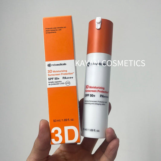 包順豐 英國 md:ceuticals 3D純物理防曬霜SPF50+50ml mdceuticals md:ceuticals 全物理抗氧防曬霜 3D Moisturizing Sunscreen Protection SPF50+ md ceuticals