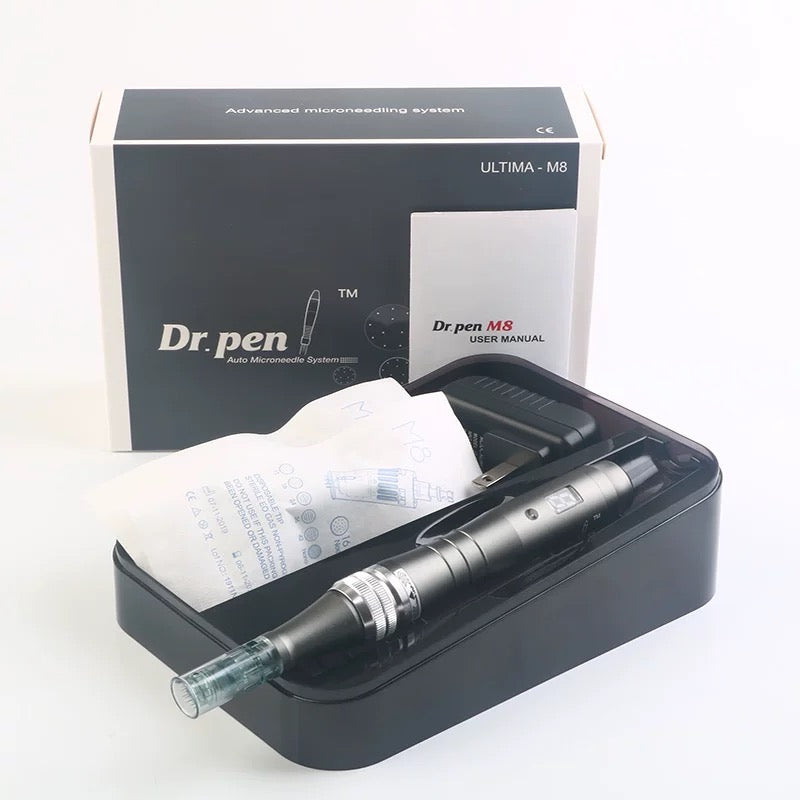 包順豐 DR.PEN M8小黑筆 MTS無線電動充電M8微針儀導入美容儀 ULTIMA - M8 電動微針筆 dr pen M8納米微晶美容儀導入儀飛梭筆 drpen 手提電動MTS儀