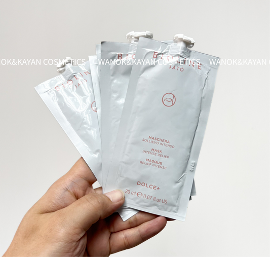包順豐 意大利 Bioline Jato 原生舒緩果凍面膜 原生舒緩面膜 泊歐藍 米藍米嵐 MASCHERA SOLLIEVO INTENSO MASK INTENSE RELIEF MASQUE RELIEF INTENSE DOLCE+ （ 10 x20ml）