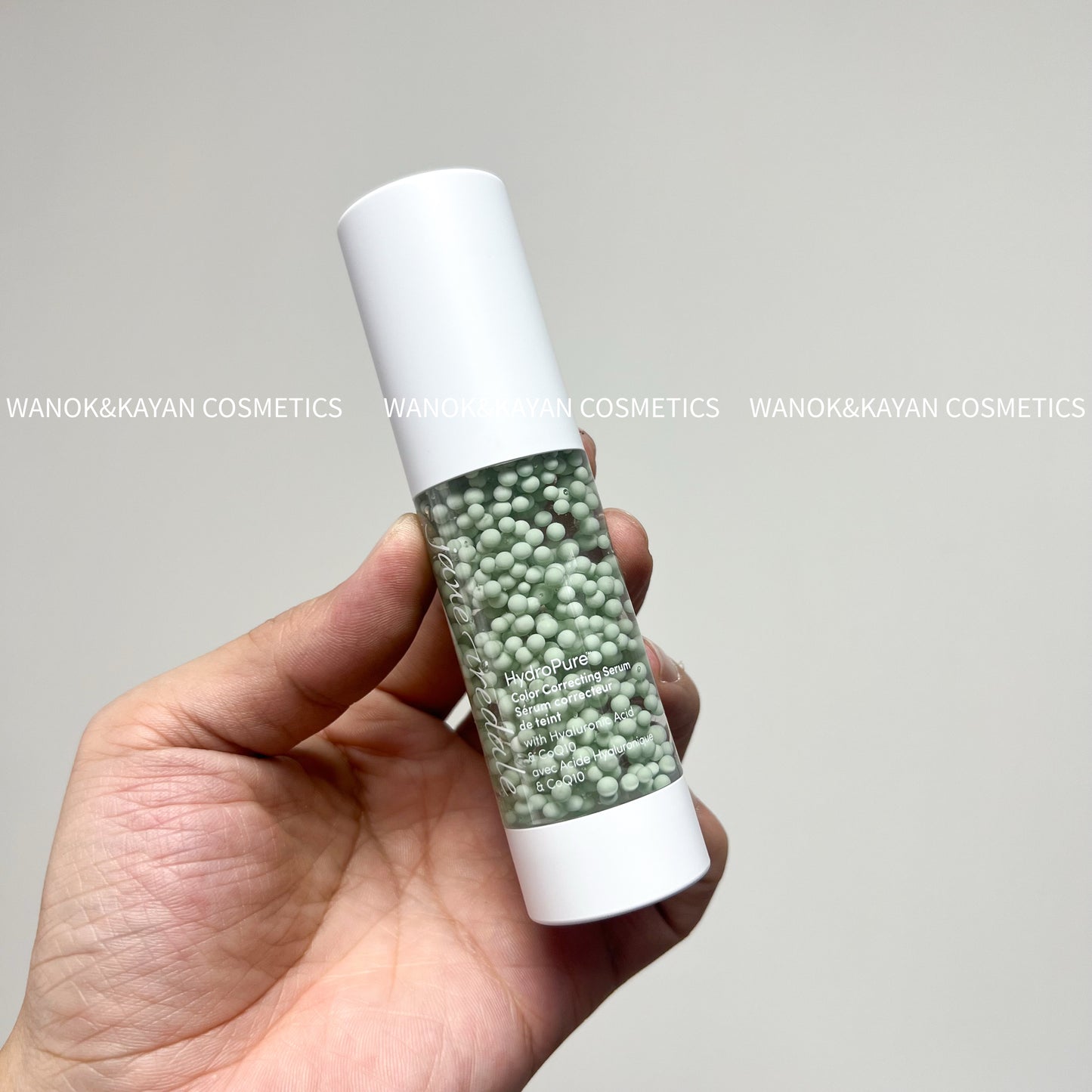 包順豐 美國 jane iredale 水凝鎮定調色精華綠色隔離修紅 HydroPure Color Correcting Serum 30ml