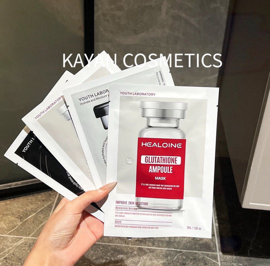 包順豐 韓系水光肌！HEALOINE 稀洛因n精華素水光面膜煥活保濕白膜嫩膚 mask