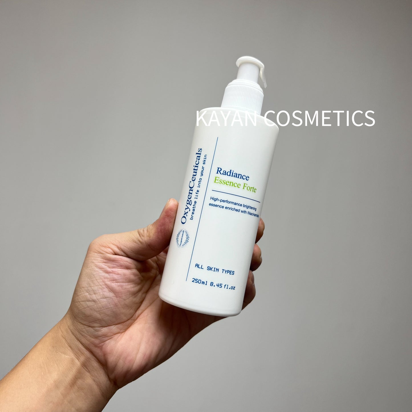 ❤️4千好評 包順豐‼️ 韓國 OxygenCeuticals 強效煥采精華乳 250ml Oxygen Ceuticals - Radiance Essence Forte 250ml Oxygen Ceuticals
