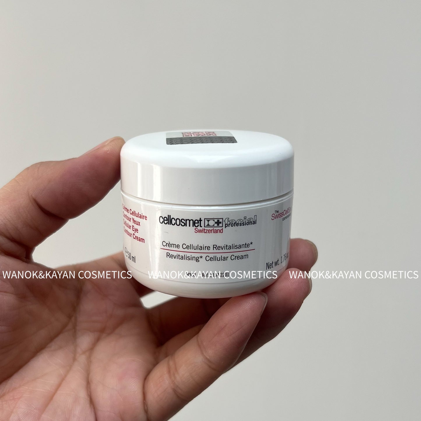 包順豐 Cellcosmet 瑞妍 活力修復眼霜 院裝50ml 撫平眼紋緊致眼周淡化黑眼圈。Creme Cellulaire Contour des Yeux Cellular Eye Contour Cream
